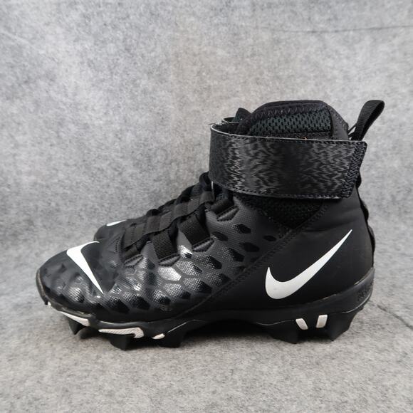 Nike Shoes Mens 8 Football Cleats Force Savage Shark 2 Black White Hook N Loop main image 13
